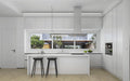 White Shaker Kitchen Cabinet Set
